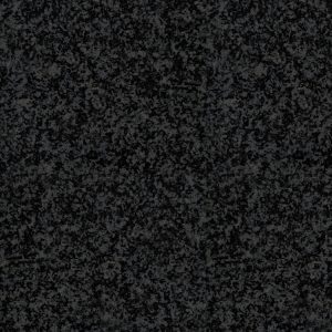Medium Black granite sample texture, showcasing deep black color with subtle variations, relevant for custom memorials and granite products at Vancouver Granite Works.