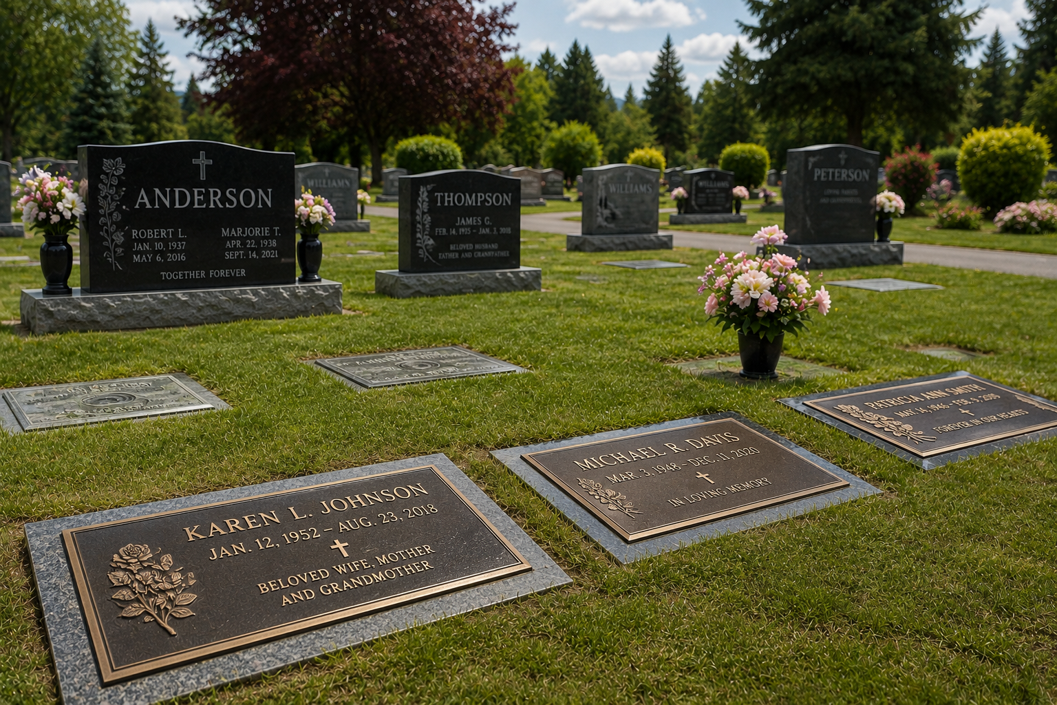 What Are Flat Grave Markers and When Are They Used?